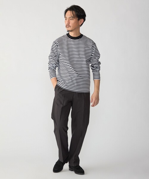 SHIPS（シップス） tシャツ SHIPS: ハイゲージ クルーネック ロング
