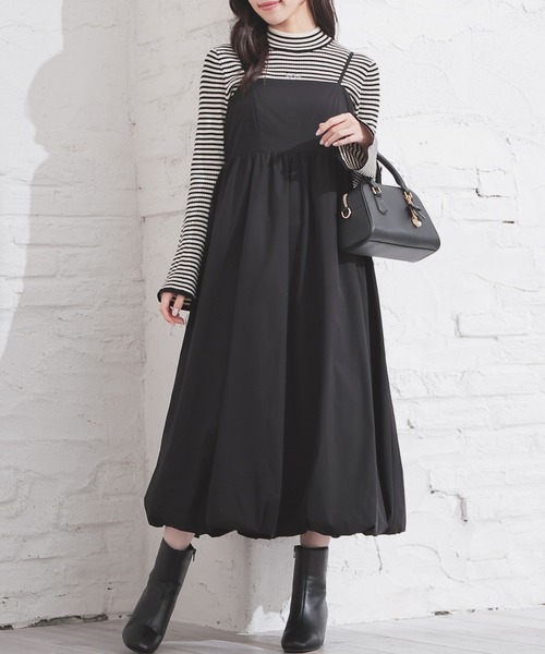 Honeys（ハニーズ） ワンピース バルーンキャミワンピース : ZOZOTOWN