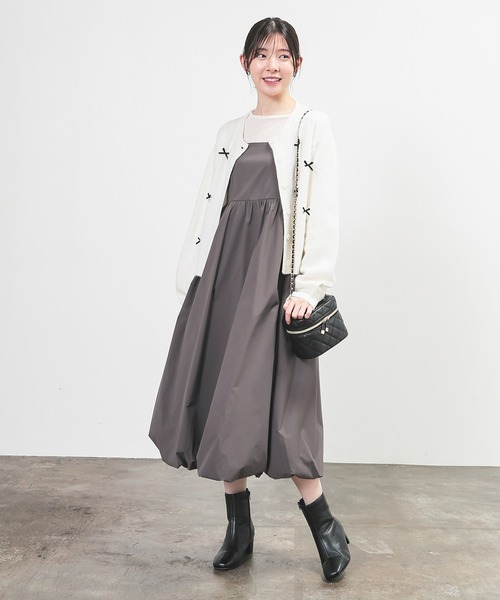 Honeys（ハニーズ） ワンピース バルーンキャミワンピース : ZOZOTOWN