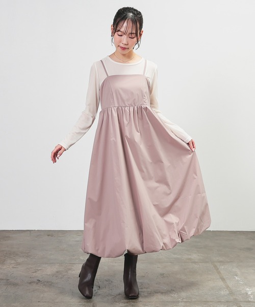 Honeys（ハニーズ） ワンピース バルーンキャミワンピース : ZOZOTOWN