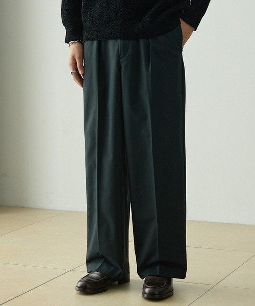 EMMA CLOTHES（エマクローズ） ワイドパンツ チノパン センタークリー