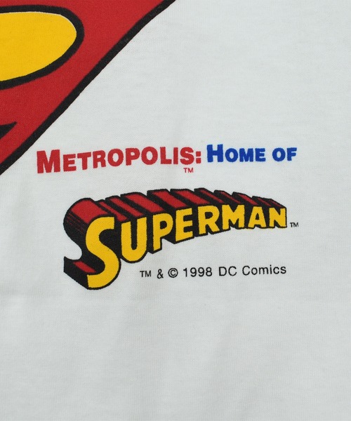 tシャツ 「USED」90's Fruit of the Loom デッドストック “SUPERMAN