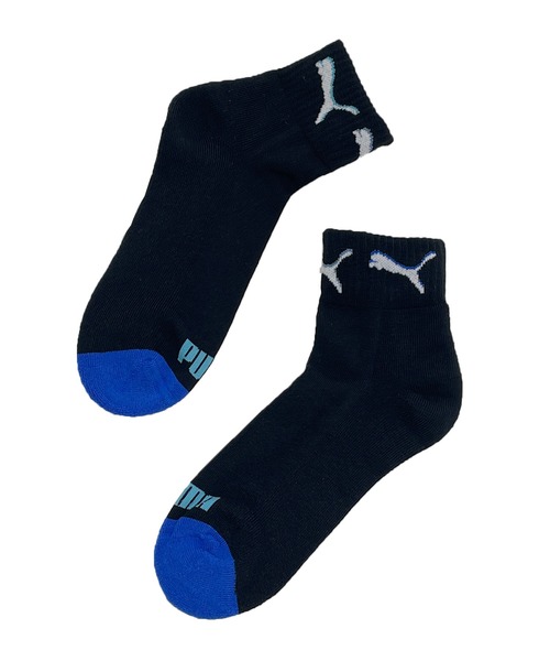 PUMA（プーマ） 靴下 ショートソックス 足底パイル 消臭加工 靴下 3足