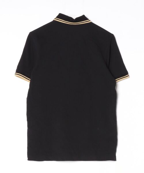 「FRED PERRY」 半袖ポロシャツ 38 ブラック メンズ_1
