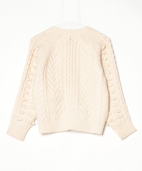 「LE CIEL BLEU」 長袖ニット 36 ベージュ レディース_画像2