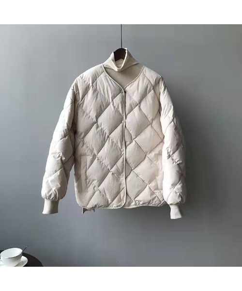 「おしゃれスタ」 ジャケット L ホワイト レディース_画像5