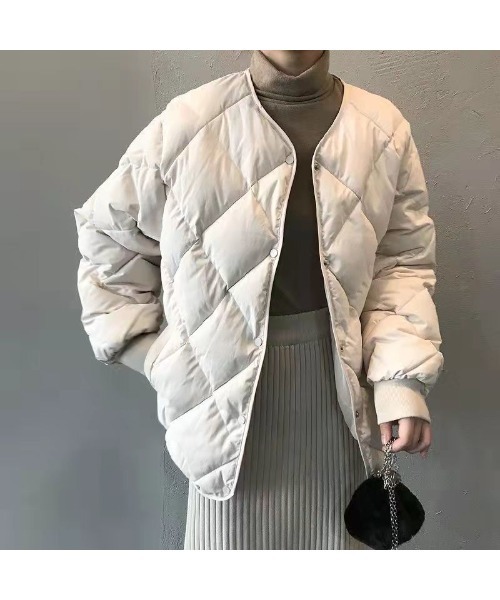 「おしゃれスタ」 ジャケット L ホワイト レディース_画像9