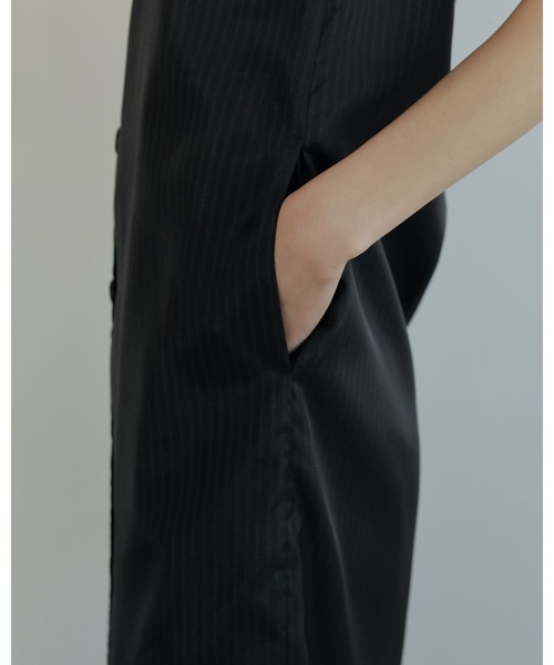 「anuke」 ノースリーブワンピース 38inch ブラック レディース_画像5