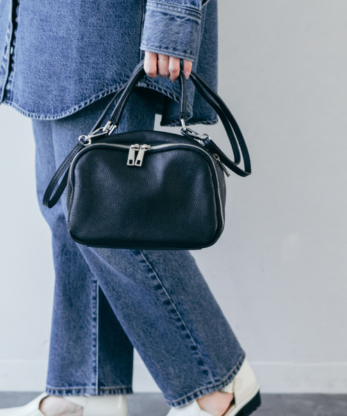 「AULENTTI」 2WAYバッグ FREE シルバー レディース_画像5