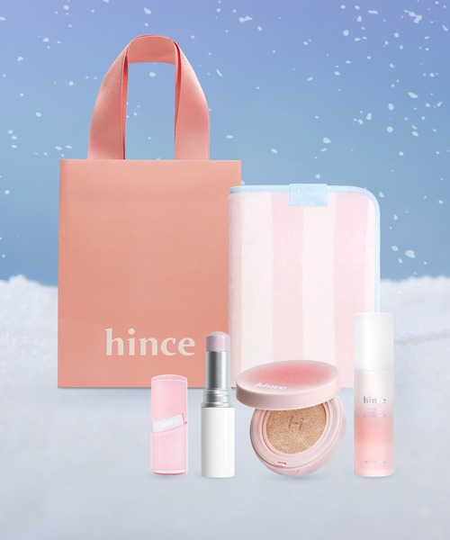 【おまけ付き】hince (ヒンス)　メイク コスメ7点セット hince コスメセット コフレ ヒンス 「数量限定」hince PINK Set