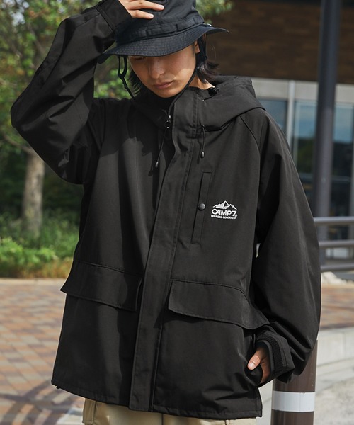 CAMP7（キャンプセブン） マウンテンパーカー L ブラック メンズ