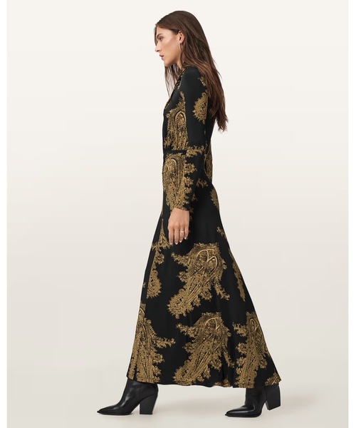 ワンピース MINA A-LINE MAXI DRESS | MINA Aライン マキシ ドレス・ワンピースの画像