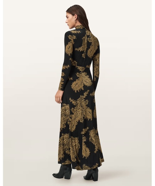 ワンピース MINA A-LINE MAXI DRESS | MINA Aライン マキシ ドレス・ワンピースの画像