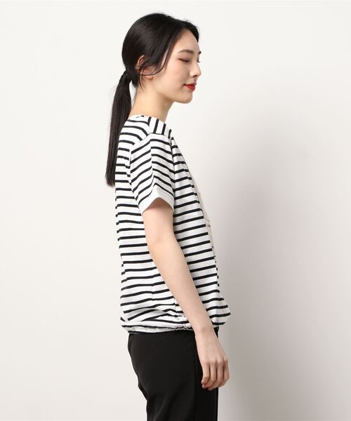 「Re.Verofonna」 半袖カットソー MEDIUM カーキ レディース_画像2