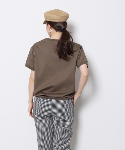 「Re.Verofonna」 半袖カットソー MEDIUM カーキ レディース_画像5