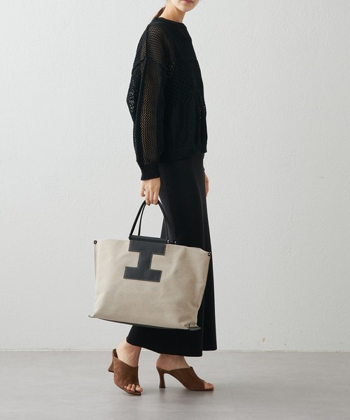 IACUCCI（イアクッチ） トートバッグ FREE グレイッシュベージュ