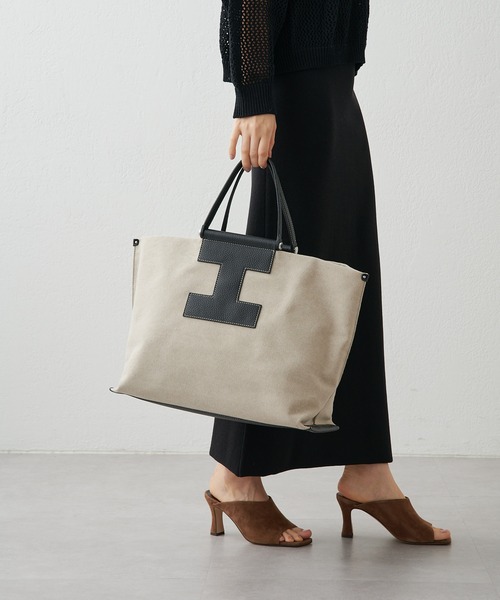 イアクッチ　ベージュ トートバッグ イアクッチベージュ トートバッグ