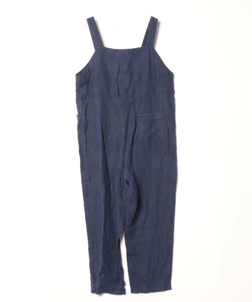 「fog linen work」 オーバーオール - ネイビー レディース_画像2