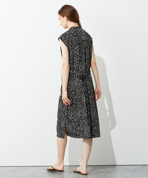 「LE SOUK HOLIDAY」 ノースリーブワンピース M オフホワイト レディース_画像5