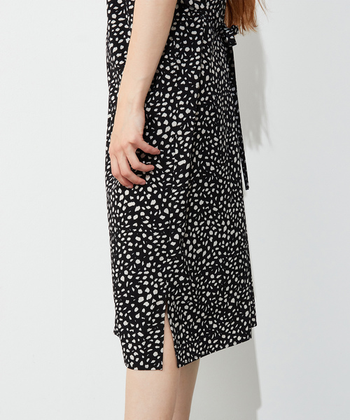 「LE SOUK HOLIDAY」 ノースリーブワンピース M オフホワイト レディース_画像9