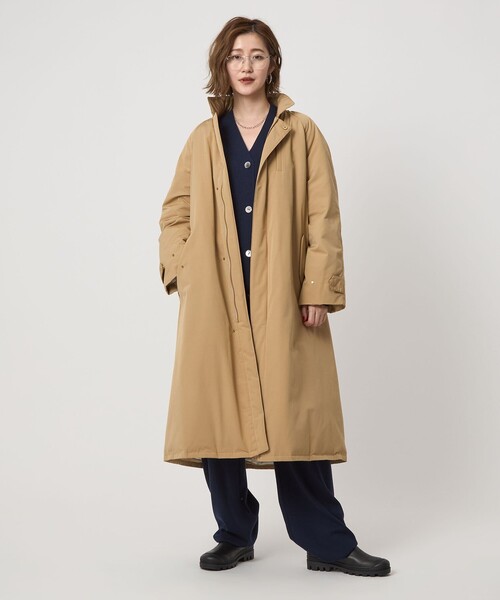 conte ダウンコート ダウンジャケット 「conte」バルカラー ダウン