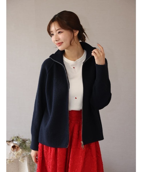 fifth（フィフス） ジャケット テーラードジャケット ジップニット