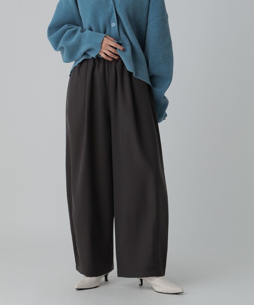 LEPSIM（レプシィム） パンツ ツイルコクーンパンツ 612847 レディース