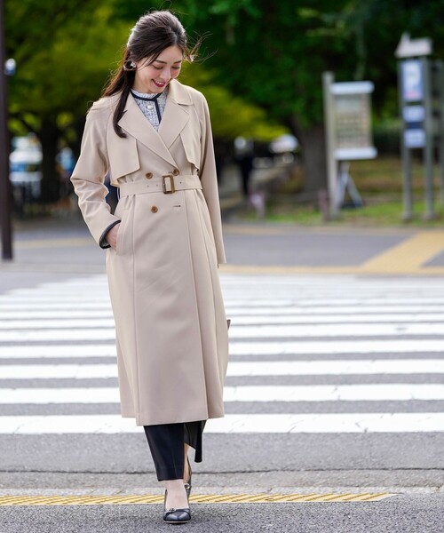 ANY SIS（エニィスィス） トレンチコート コート エレガントロング