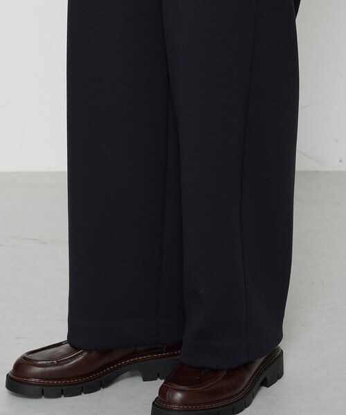 COMME CA Wardrobe スラックス パンツ レーヨンミックスダンボール