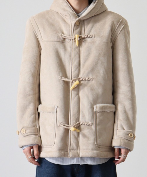 「Ree&Mee」 ダッフルコート X-LARGE キャメル メンズ_画像9