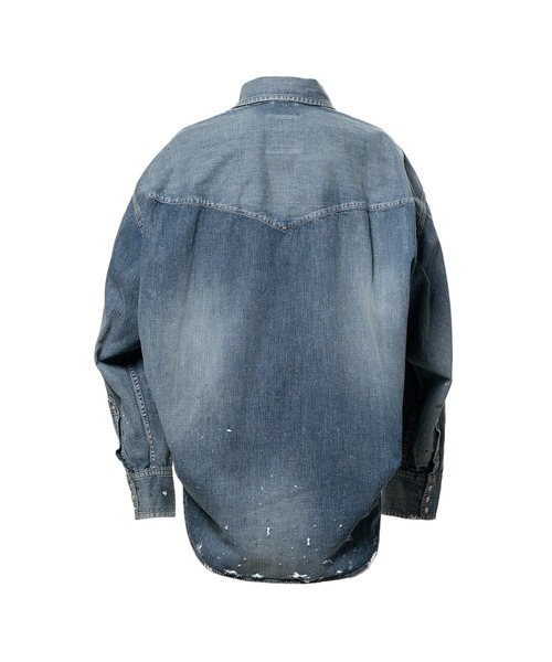 Maison mihara yasuhiro デニムシャツ MAISON MIHARA YASUHIRO（メゾン ミハラヤスヒロ） シャツ Kids