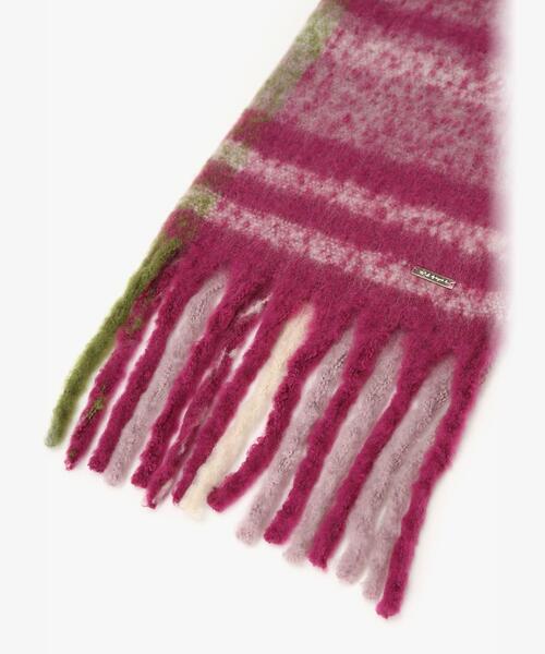 「To b. by agnes b.」 マフラー FREE レッド レディース_画像3