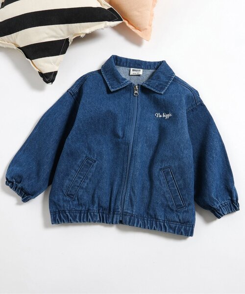 BOSS（HUGO BOSS） デニムジャケット アウター キッズ ロゴディテール