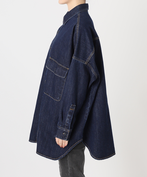 【新品】journalstandardrelume✳︎25ss✳︎デニムビッグシャツ JOURNAL STANDARD relume（ジャーナルスタンダード レリューム