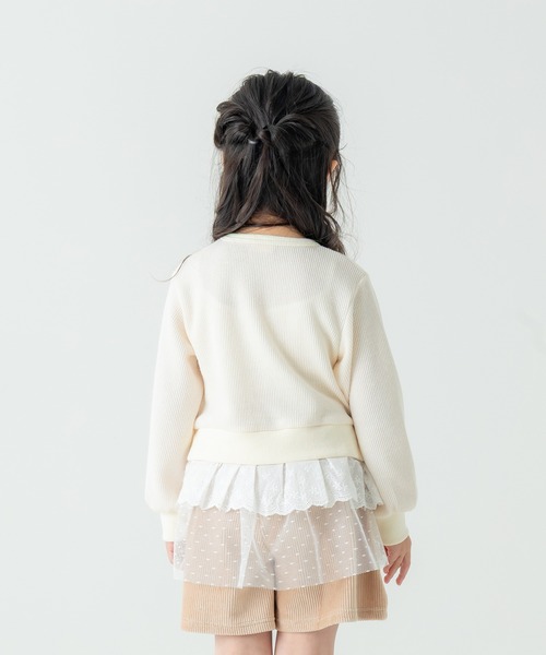 「la poche biscuit」 「KIDS」長袖チュニック 130 ネイビー キッズ_画像8