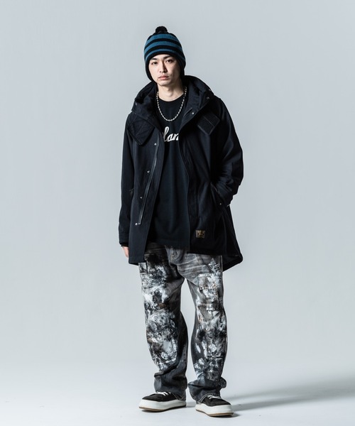 「glamb」 スウェットカットソー M ベージュ メンズ_画像7