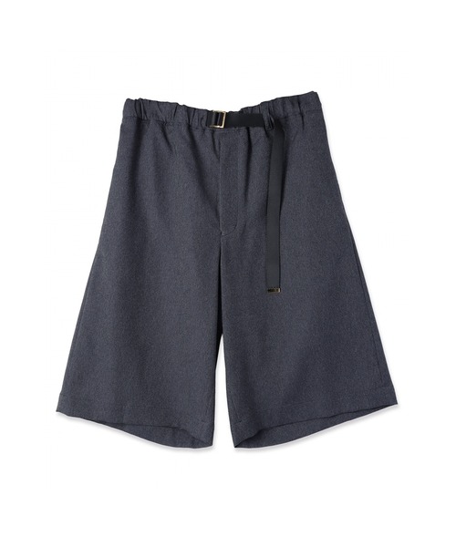 CULLNI（クルニ） パンツ Denim Like Half Pant with Adjustable Belt