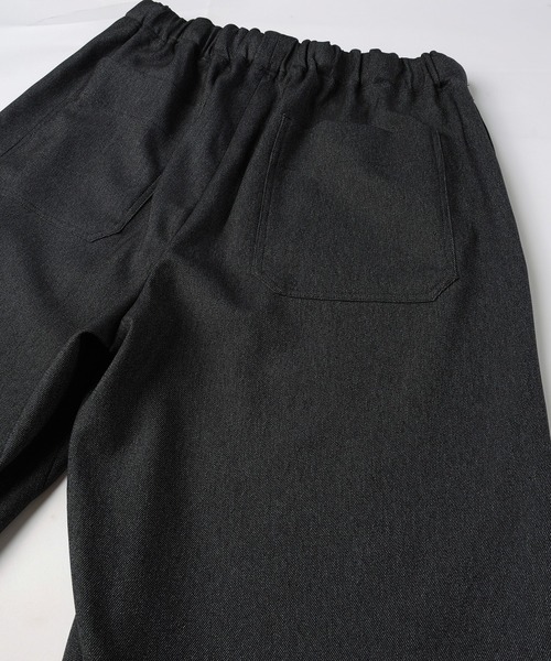 CULLNI(クルニ) パンツ Denim Like Half Pant with Adjustable Belt CULLNI(クルニ) パンツ Denim Like Half Pant with Adjustable Belt