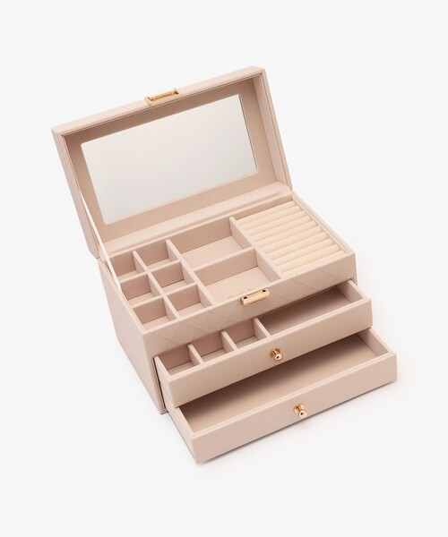 AfternoonTea ジュエリーボックス Afternoon Tea（アフタヌーンティー） 収納 キルティングジュエリー