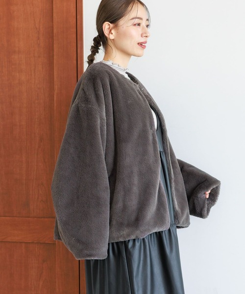 「LAKOLE」 ジャケット SMALL アイボリー レディース_画像5