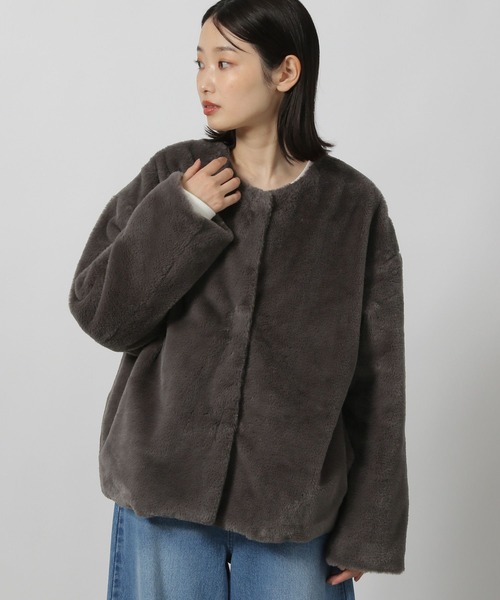 「LAKOLE」 ジャケット SMALL アイボリー レディース_画像7