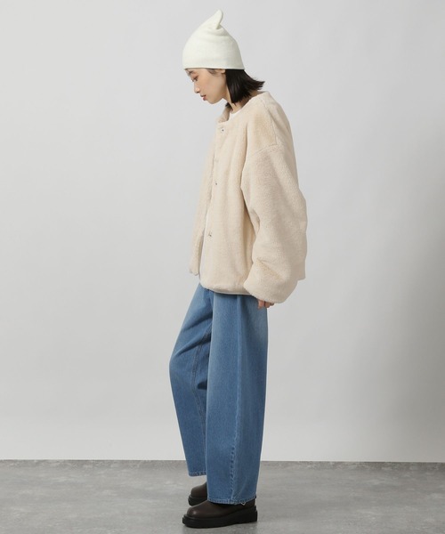 「LAKOLE」 ジャケット SMALL アイボリー レディース_画像9