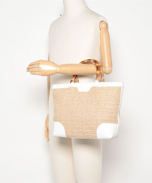 「SMIR NASLI」 トートバッグ 9 ベージュ レディース_画像7