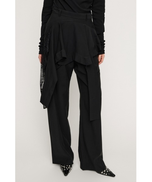 SLY（スライ） スラックス パンツ CAMI LAYERED DRAPE PT キャミ