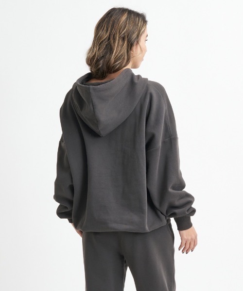 「ROXY」 プルオーバーパーカー MEDIUM ブラック レディース_画像3