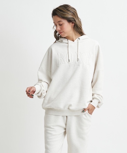 「ROXY」 プルオーバーパーカー MEDIUM ブラック レディース_画像6