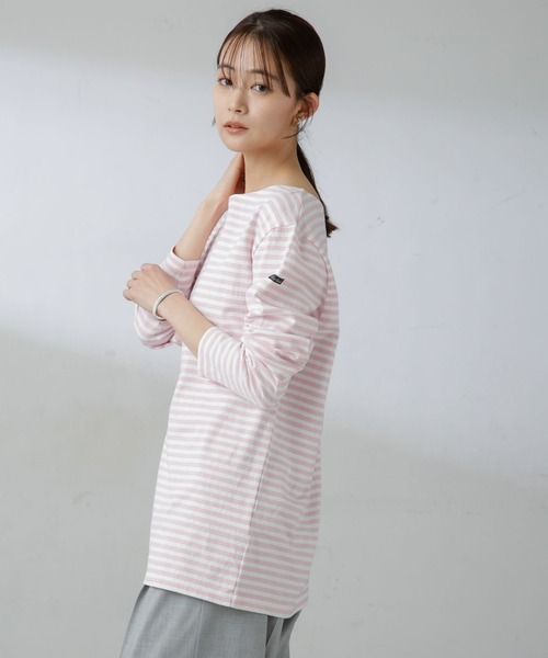 「Le Minor」 長袖カットソー S ブルー レディース_画像2