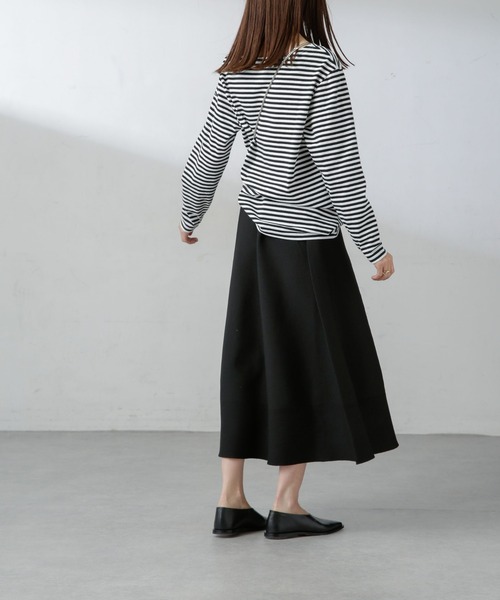 「Le Minor」 長袖カットソー S ブルー レディース_画像7