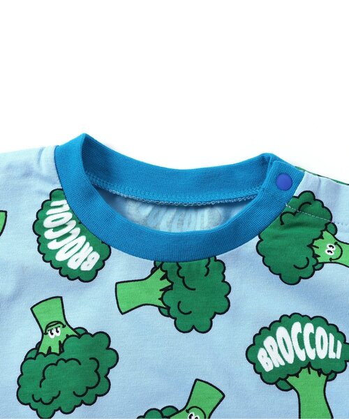 BREEZE（ブリーズ） ベビー服 ロンパース WAKUWAKU FARM お野菜総柄