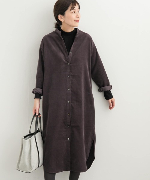 「URBAN RESEARCH DOORS」 長袖ワンピース SMALL ミント レディース_画像2